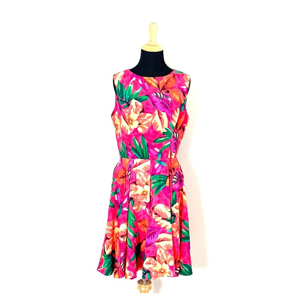 Floral Skater Dress by A.B.S Dress Collection